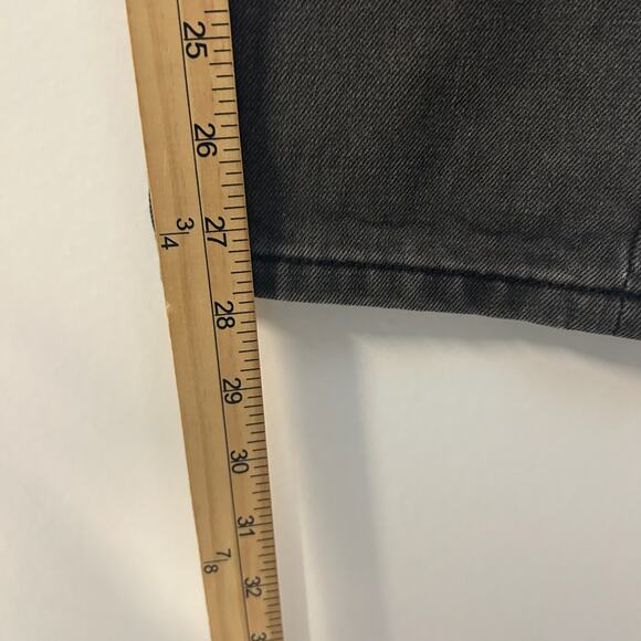 “UNIF” Taper Ankle Ash Black Straight Leg Denim Casual Jeans Women’s Size 27 - Picture 7 of 8